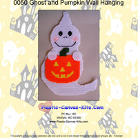 Ghost and Pumpkin Wall Hanging