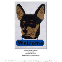 Miniature Pinscher Welcome Sign