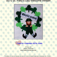 St. Patrick's Day Welcome Wreath