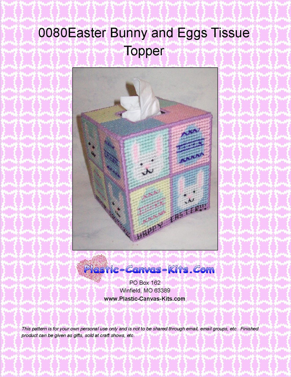 Easter Tissue Topper