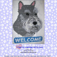 Schnauzer Welcome Sign