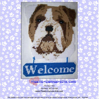 Bulldog Welcome Sign