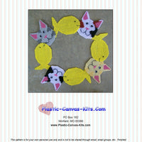 Cats and Fish Wreath