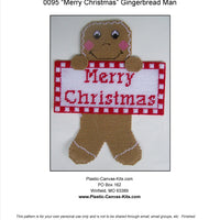 Merry Christmas Gingerbread Man