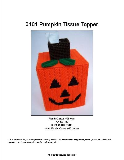 Pumpkin Tissue Topper