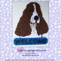 Springer Spaniel Welcome Sign