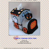 Halloween Train Tissue Topper