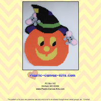 Halloween Pumpkin and Mice Wall Hanging