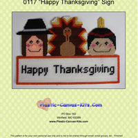 Happy Thanksgiving Trio Sign