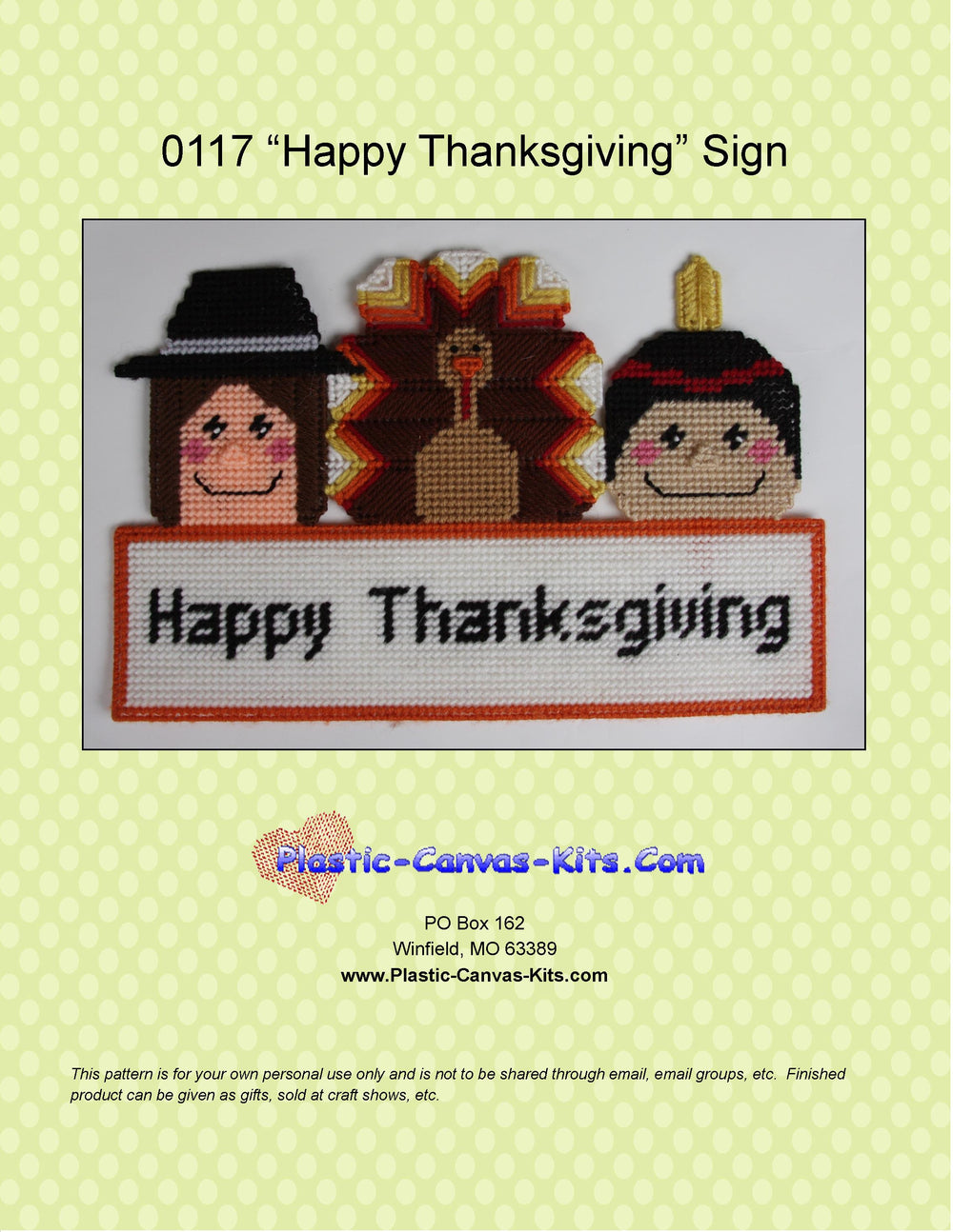 Happy Thanksgiving Trio Sign