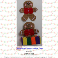 Gingerbread Man Coaster Set