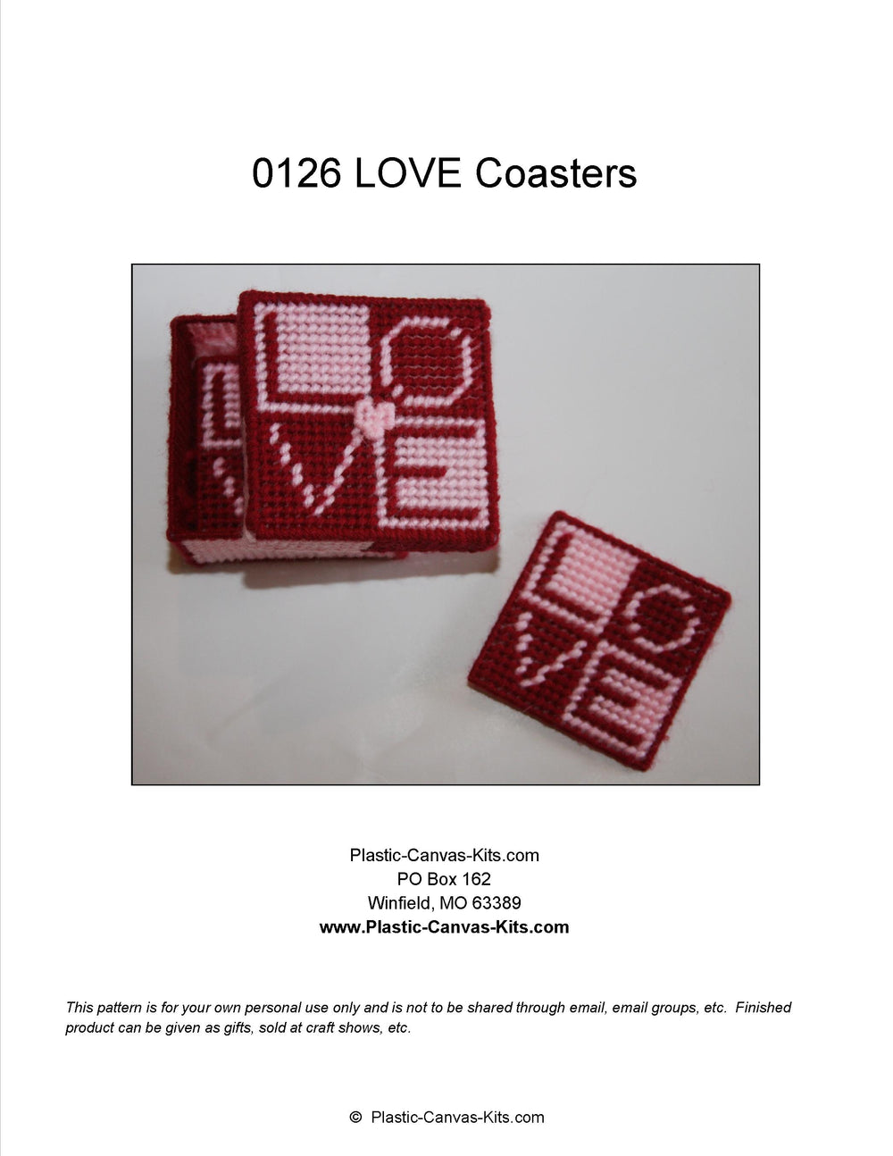Love Coaster Set