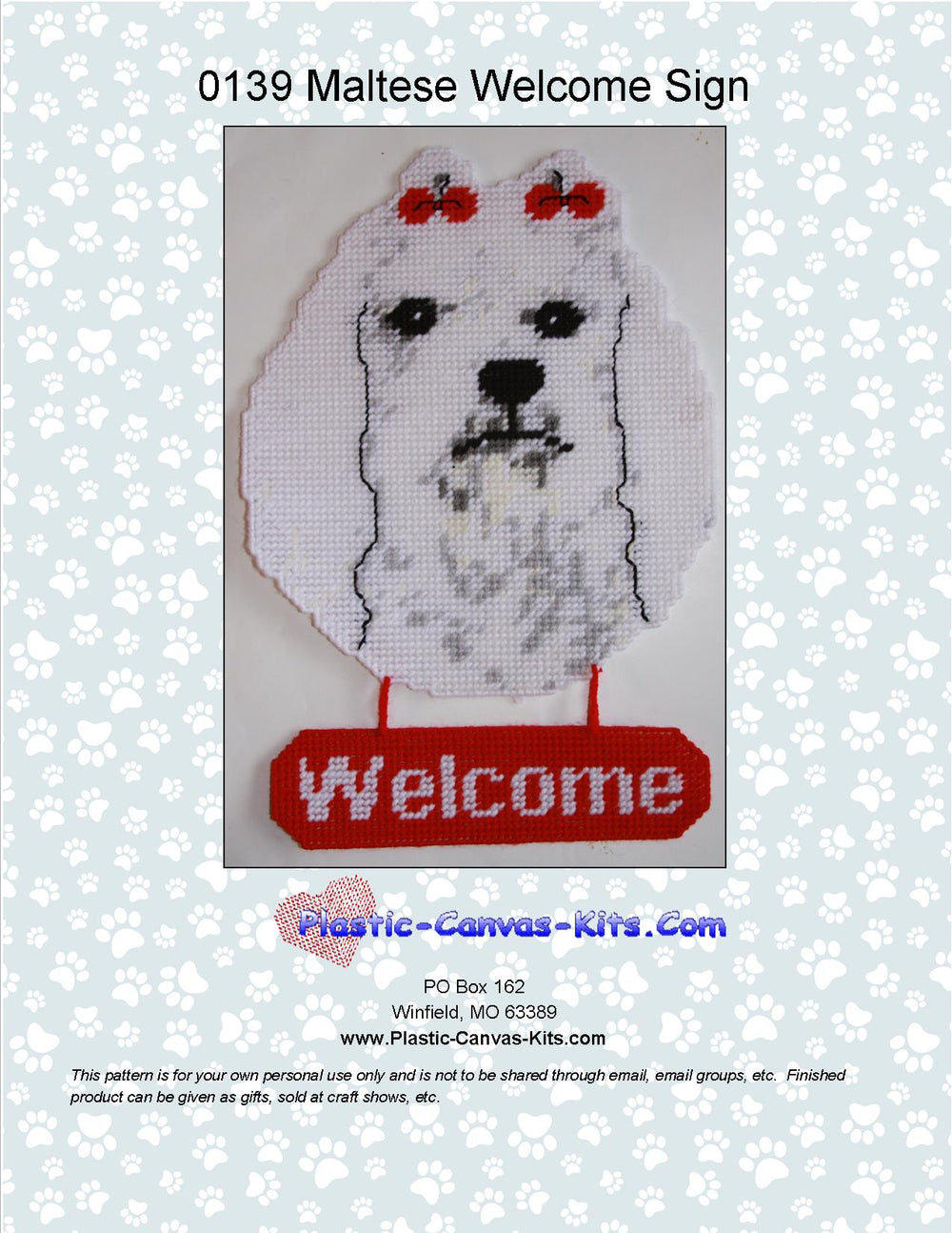 Maltese Welcome Sign