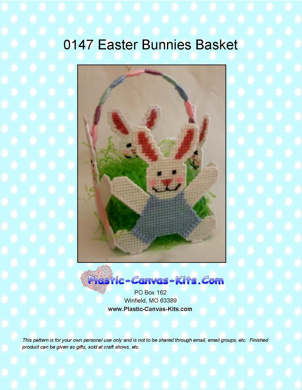 Easter Bunnies Basket