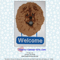 Chow Chow Welcome Sign