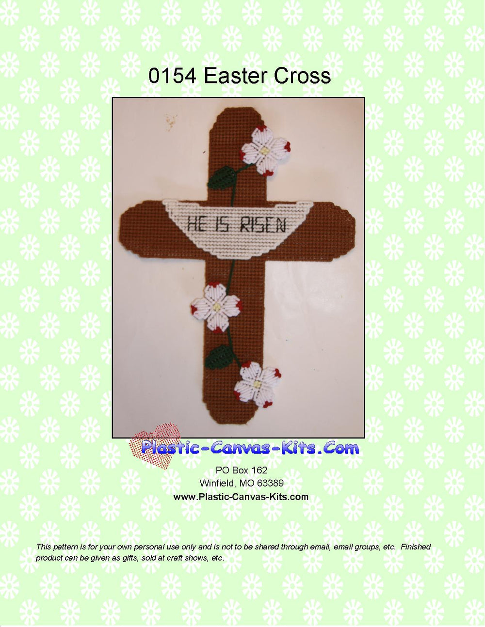 Easter Cross Wall Hanging
