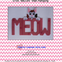 MEOW Wall Hanging