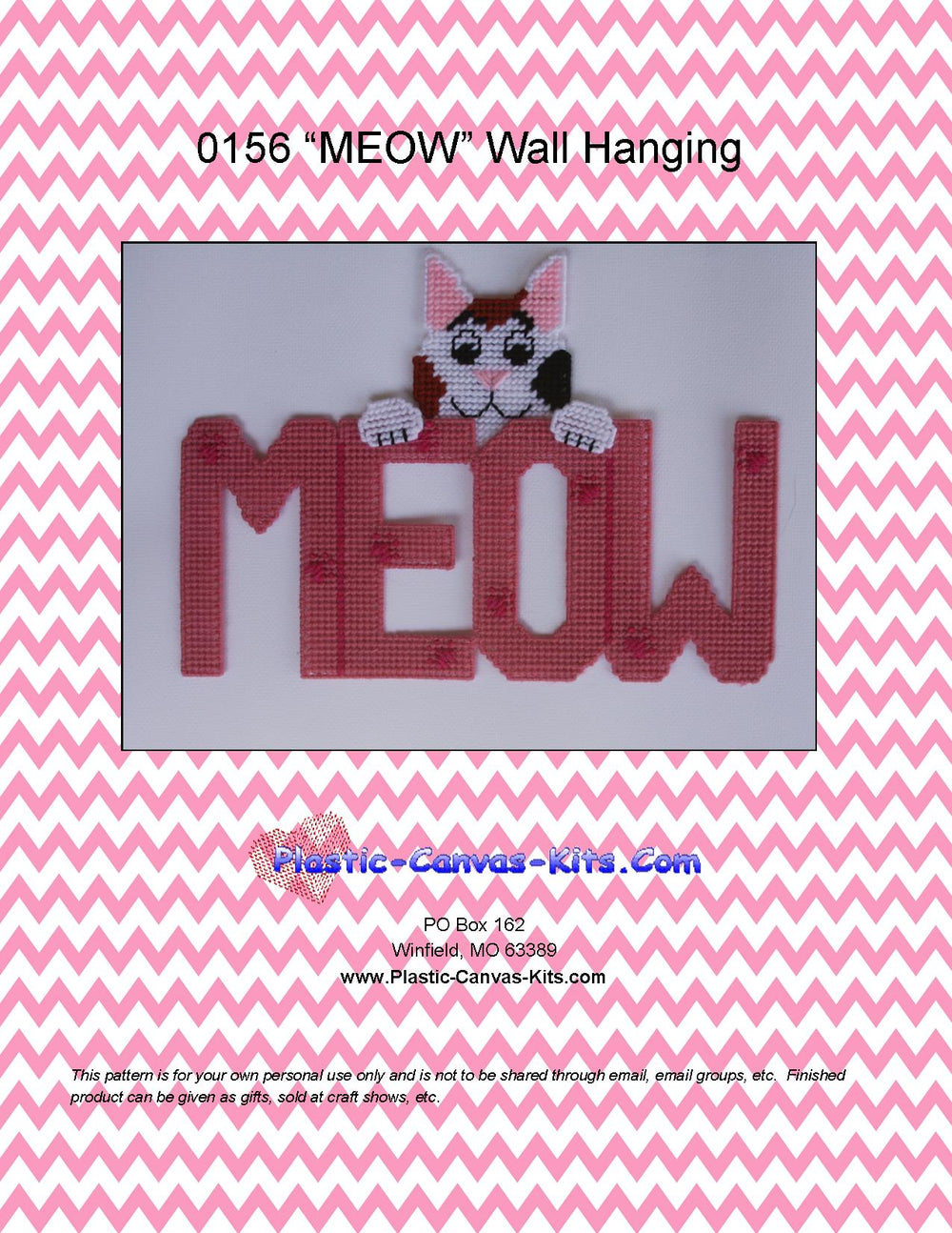 MEOW Wall Hanging