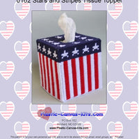 Stars and Stripes Tissue Topper