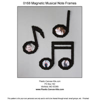 Magnetic Musical Note Frames