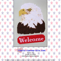 Bald Eagle Welcome Sign