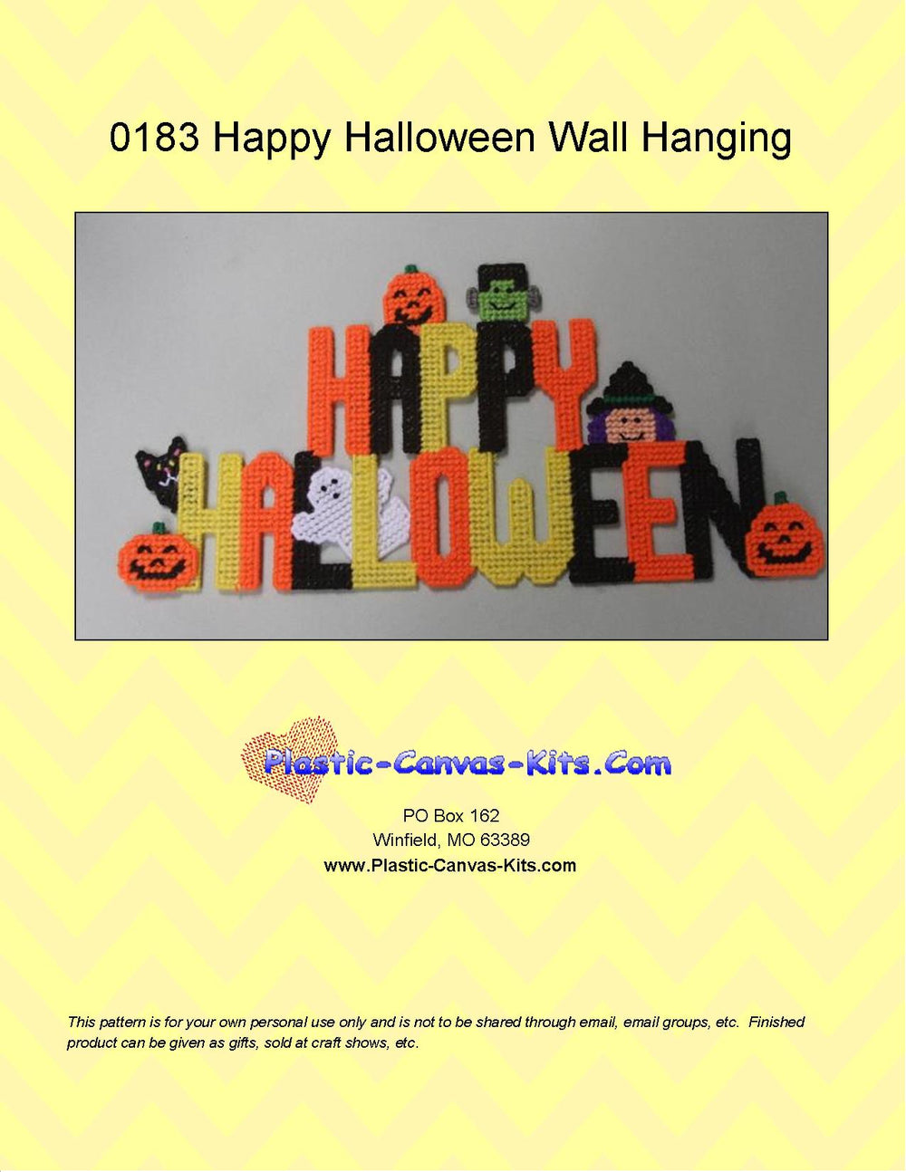 Happy Halloween Wall Hanging