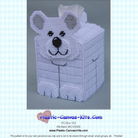 Polar Bear 3-D  Tissue Topper
