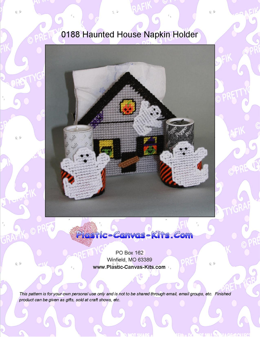 Haunted House Napkin Holder
