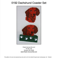 Dachshund Coaster Set