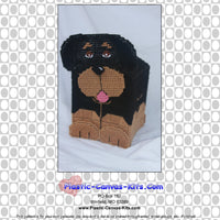 Rottweiler 3-D Tissue Topper