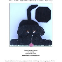 Black Labrador Retriever 3D Coaster Set