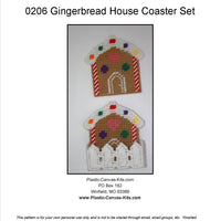 Gingerbread House Coaster Set
