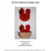 Cardinal Coaster Set