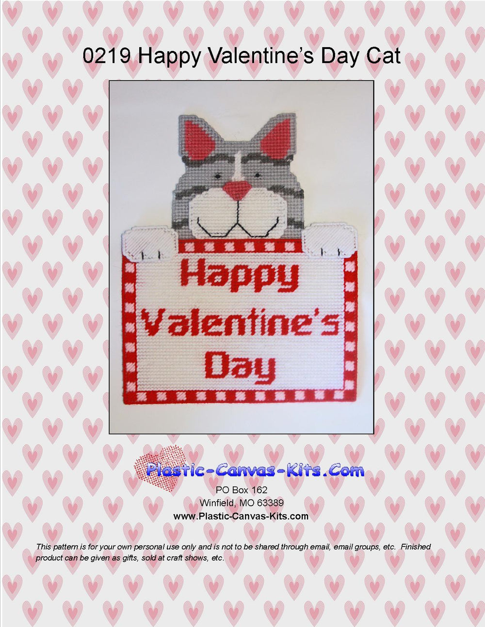 Happy Valentine's Day Cat