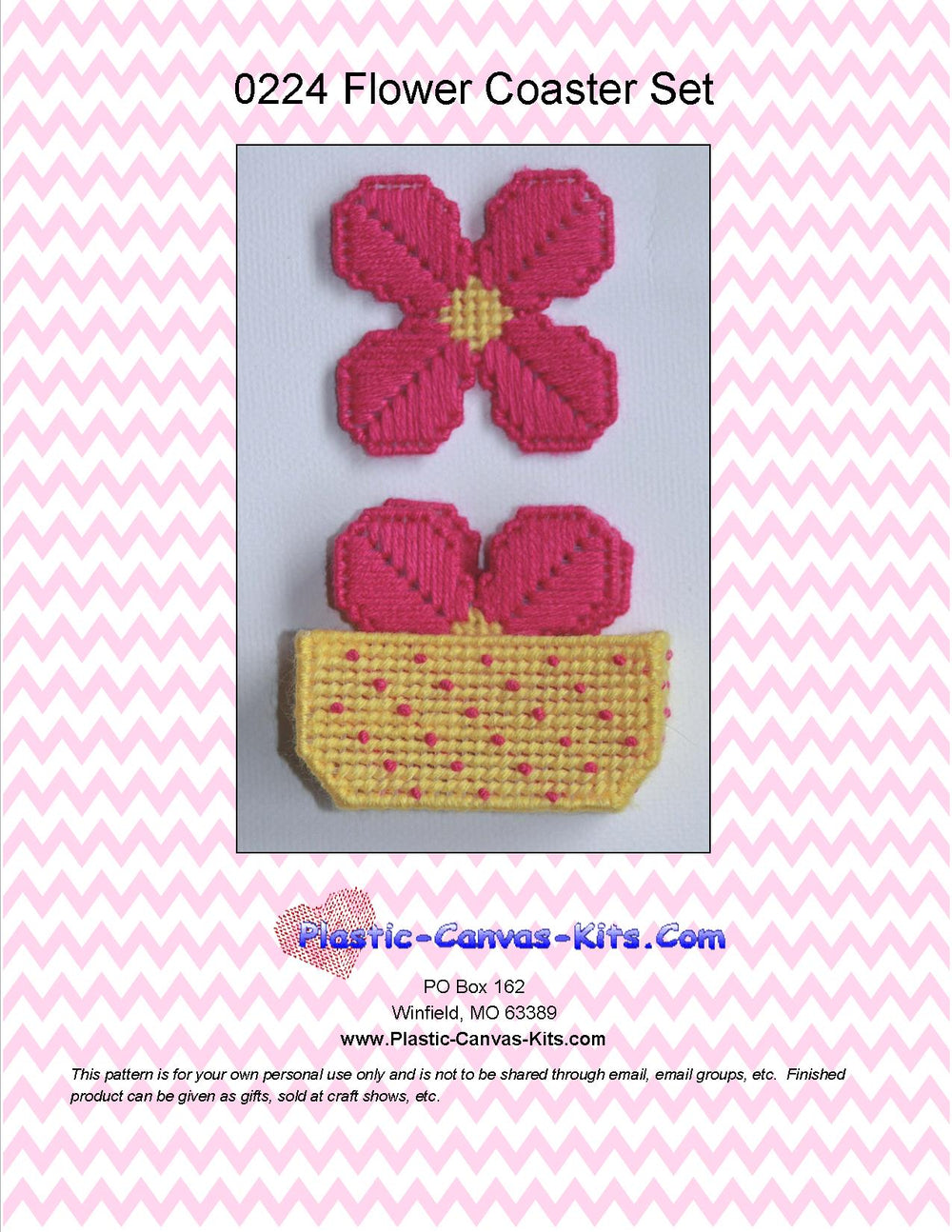 Flower Coaster Set