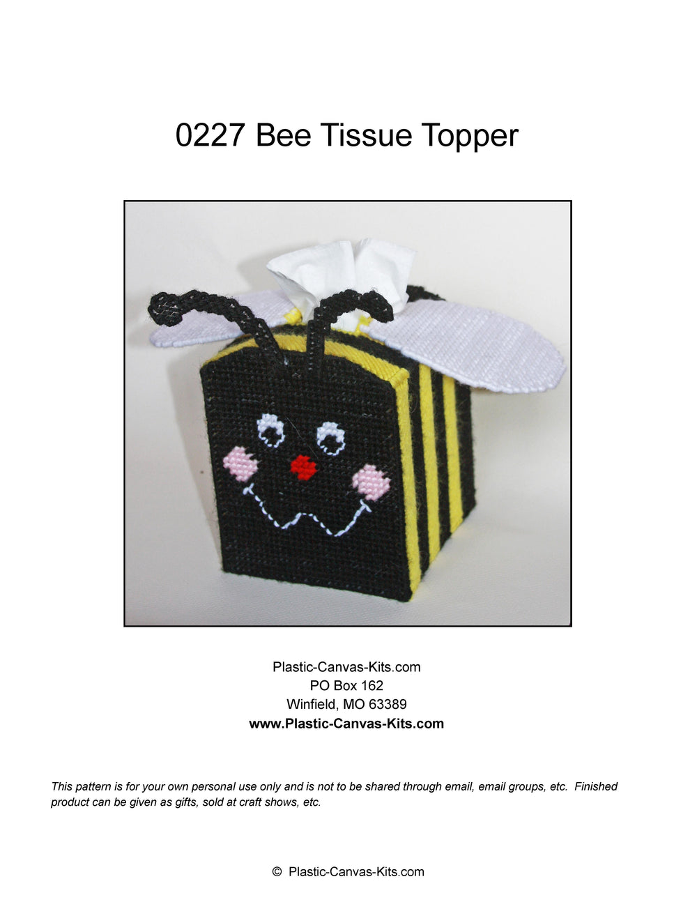 Bee Tissue Topper