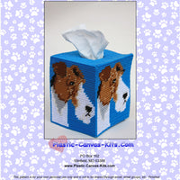 Wire Fox Terrier Tissue Topper