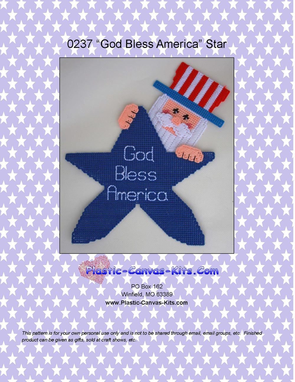 God Bless America Star