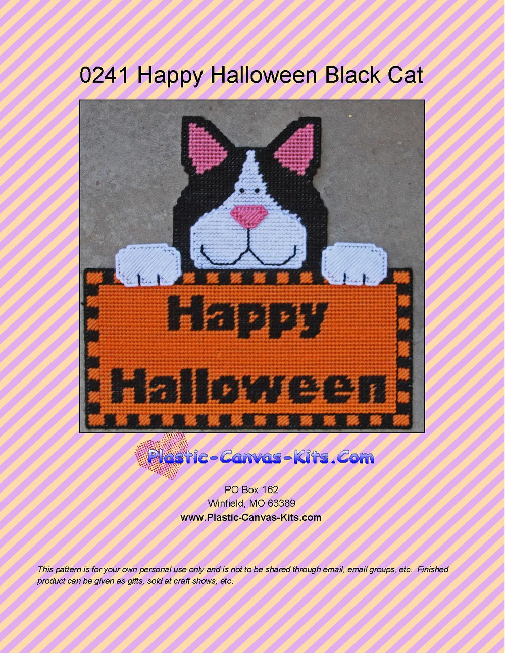 Happy Halloween Black Cat