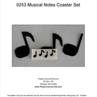 Musical Note Coaster Set