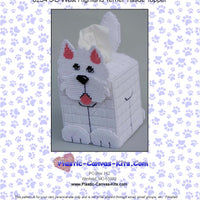 3-D West Highland Terrier Tissue Topper