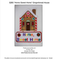 Home, Sweet Home Gingerbread House Wall Hanging