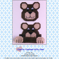 Teddy Bear Coaster Set