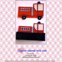 Fire Truck Coaster Set