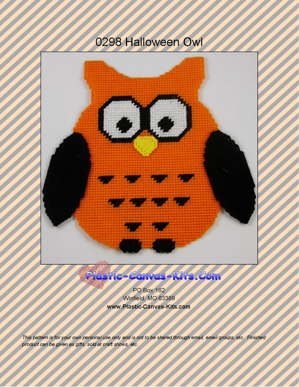 Halloween Owl Wall Hanging