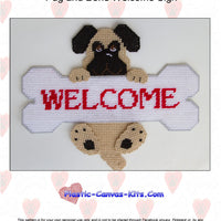 Pug Welcome Bone