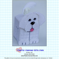 3-D Bichon Frise Tissue Topper