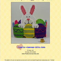 Easter Bunny and Eggs Candy Holder