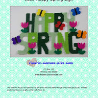 Happy Spring Wall Hanging