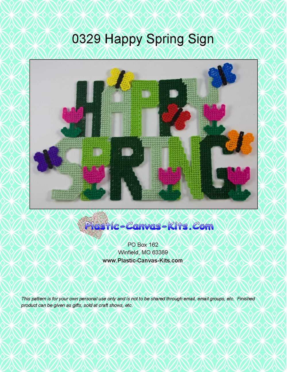 Happy Spring Wall Hanging